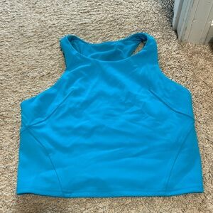 Lululemon cropped bra tank size 8
